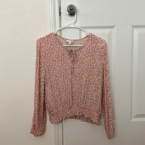 Pink Flowery So Blouse